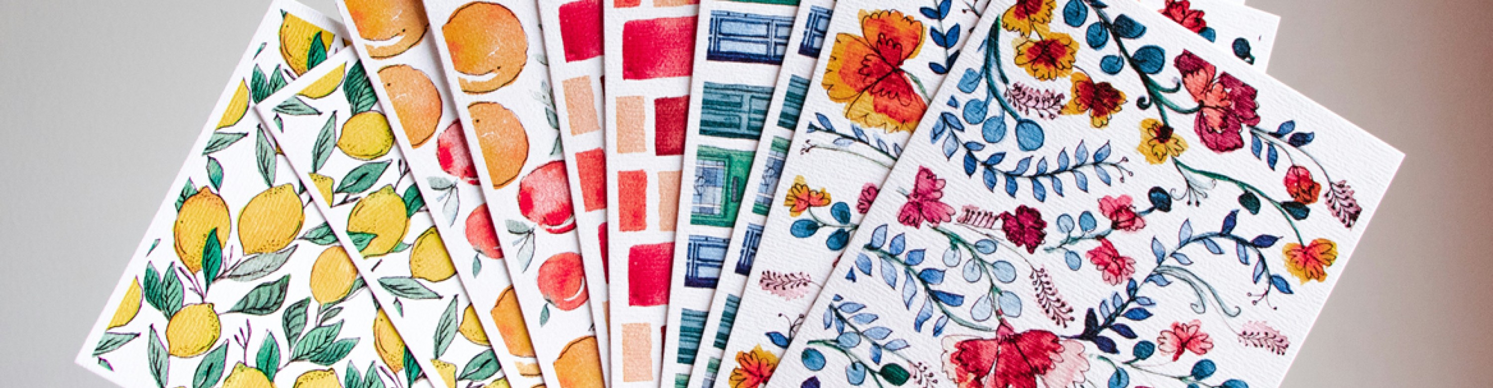 bandeau greeting cards