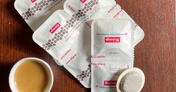 Cardboard capsules for coffee & tea