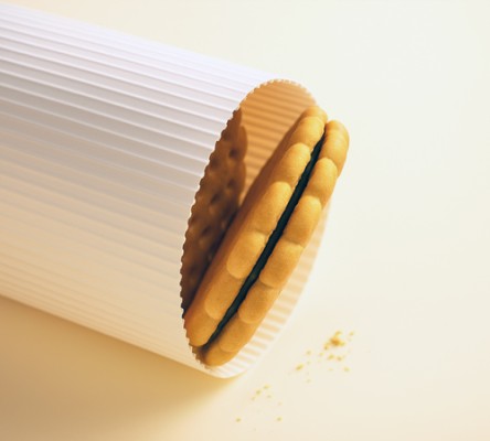 Papiers ondulés pour gateaux