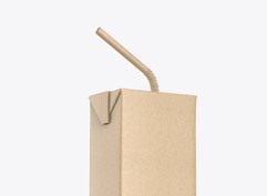Iristraw paper for U-shaped straw - Papeteries de Vizille