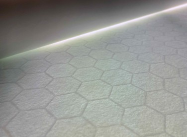 papier filigrané Honeycomb