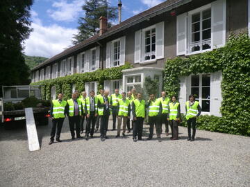 Séminaire agents Papeteries de Vizille - visite Usine