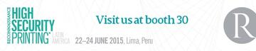 Papeterie de Vzille présent High Security Printing Lima Pérou les 22-24 juin 2015