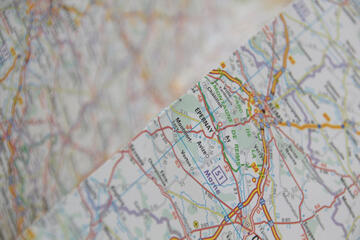 Papier pour carte géographique