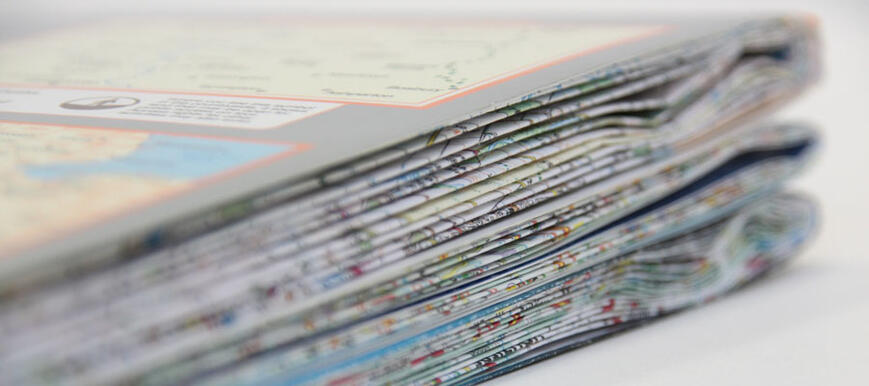 Carte géographique Papeteries de Vizille